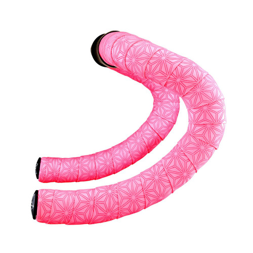 Suede Neon Pink + Black Star Plugz