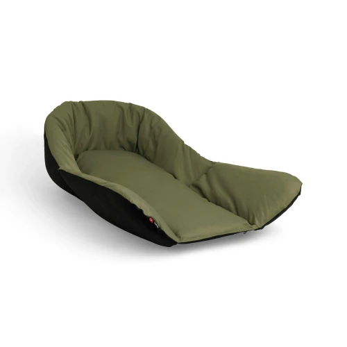 Pluto Dog Bed Medium Green/Black