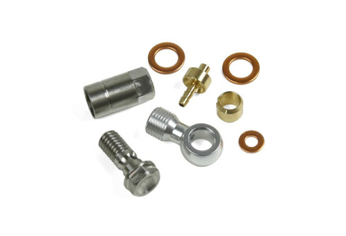 90 Deg Connector Complete - 5Mm Black