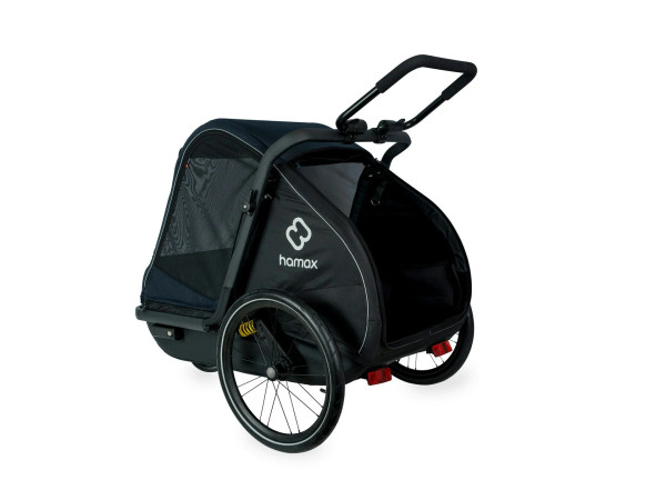Pluto Dog Trailer Navy/Black Large