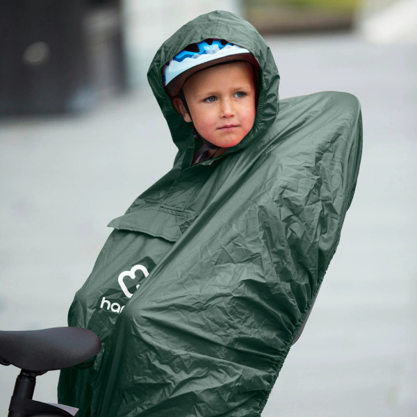 Rain Poncho Green