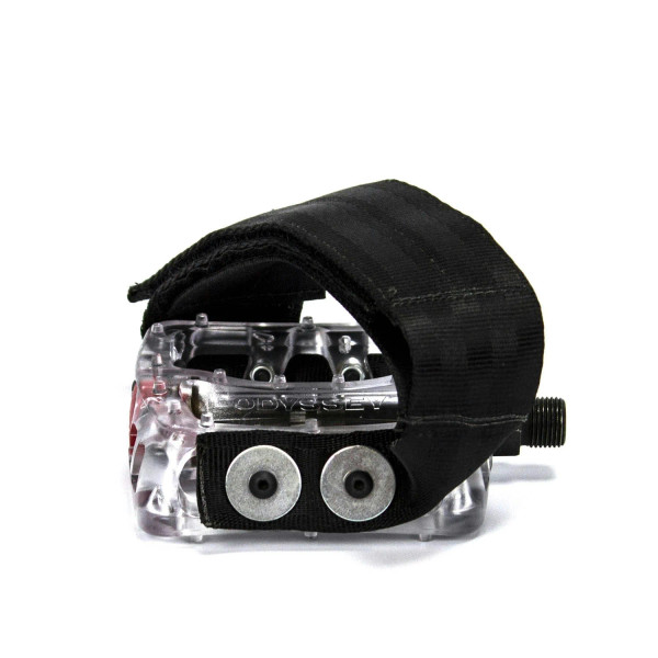 Pedal Straps Diagonal Black