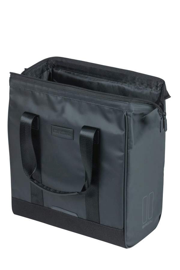 Grand Tarpaulin Bicycle Shopper 23 Litres Black
