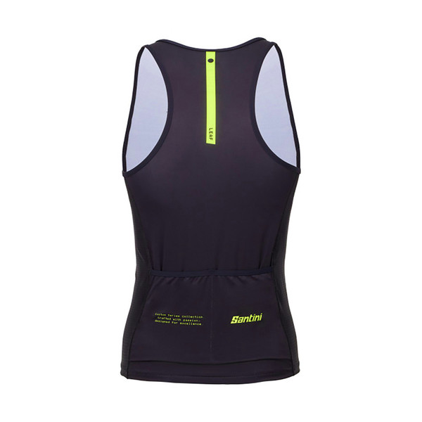 Leaf  Sleeveless Triathlon Top