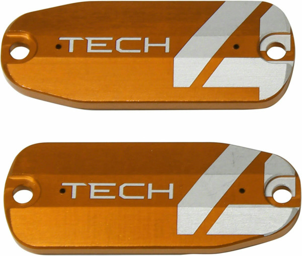 Tech 4 Lid - Orange - Pair