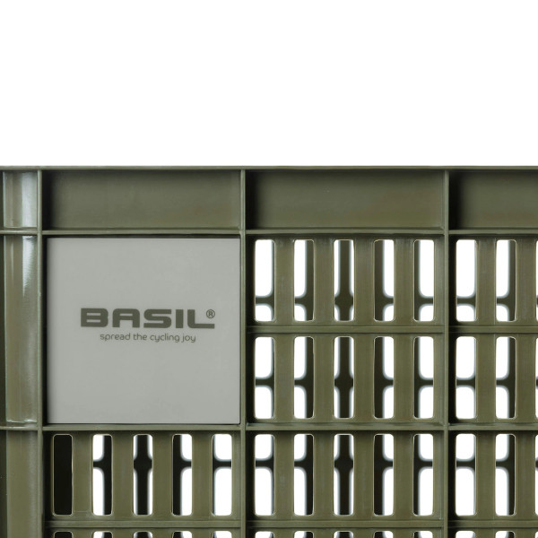Bicycle Crate L 40L Recycled Moss Green