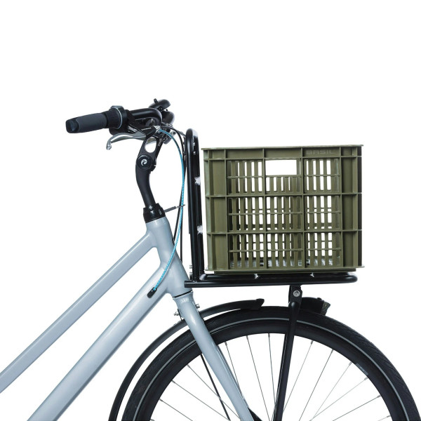 Bicycle Crate L 40L Recycled Moss Green