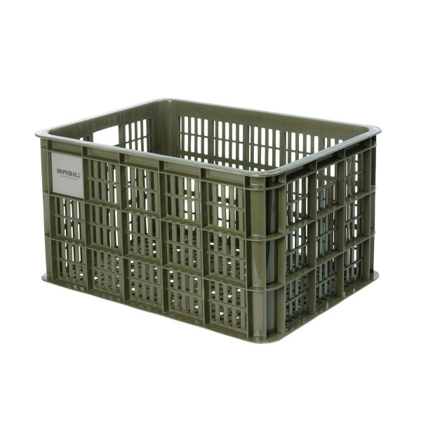 Bicycle Crate L 40L Recycled Moss Green
