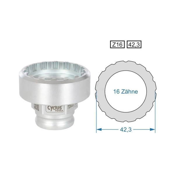 Snap in Bottom Bracket Tool - Shimano Hollowtech 2 / Centerlock/ Campy/ SRAM GXP