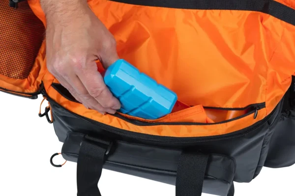 Miles Tarpaulin Trunkbag XL Pro MIK 9-36L Black Orange