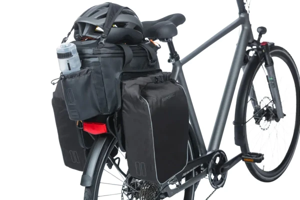 Miles Tarpaulin Trunkbag XL Pro MIK 9-36L Black Orange