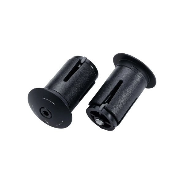 End Caps Aluminum ScrewOn Black (2pc)