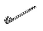 Battery Holder For Compacttube 400 Horizontal, Removal With Key (BBP324Y)