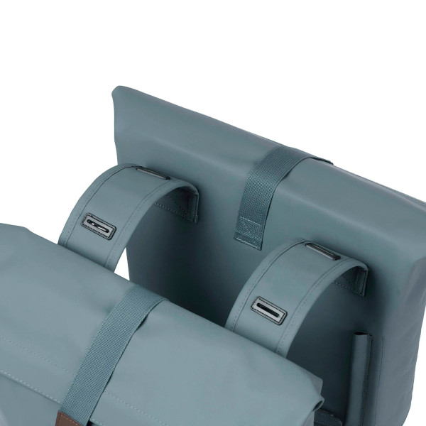 City Double Pannier Bag 28-32L Graphite Blue