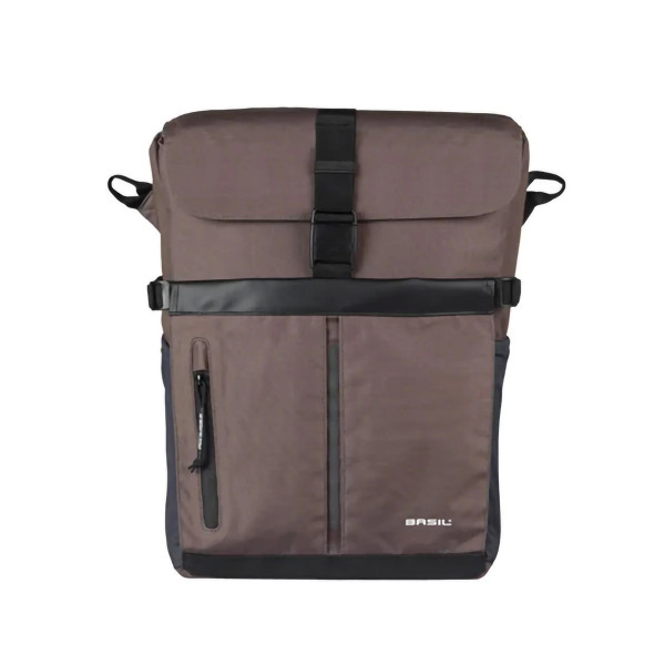 Move Commuter Bicycle Bag MIK Hooks 15L Brown