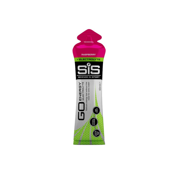 GO Energy + Electrolyte Gels 60ml 30 Pack Raspberry (SD)