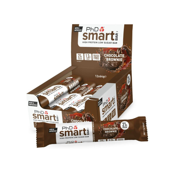 Smart Protein Bar 12 Pack Chocolate Brownie