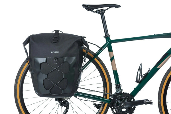 Navigator Waterproof L Single Pannier Bag 25-31 Litres Black