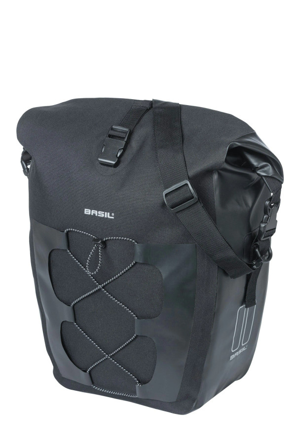 Navigator Waterproof L Single Pannier Bag 25-31 Litres Black