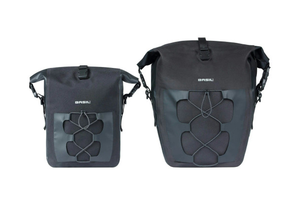Navigator Waterproof L Single Pannier Bag 25-31 Litres Black