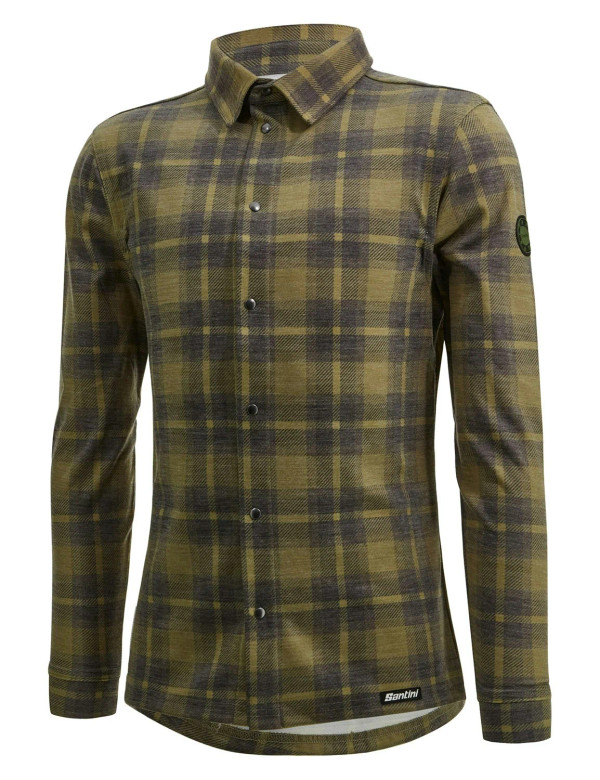 Dylan Gravel Wool Blend Shirt