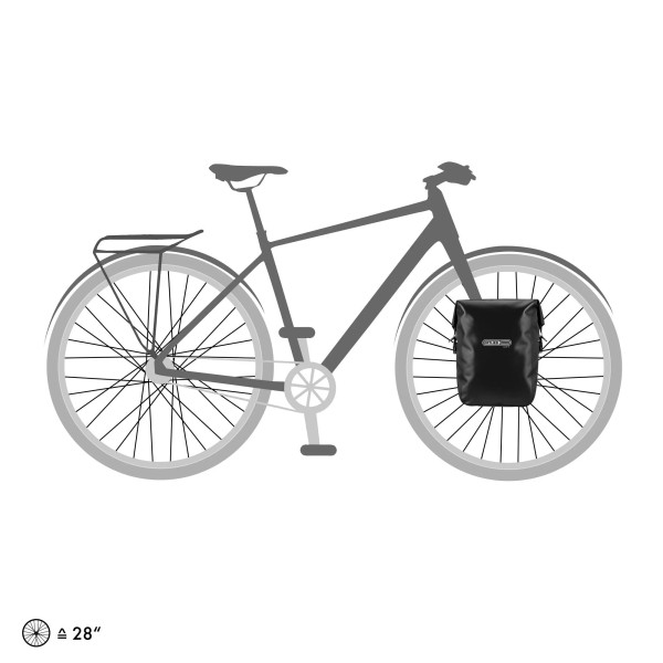 Sport-Roller City Double Bag Black