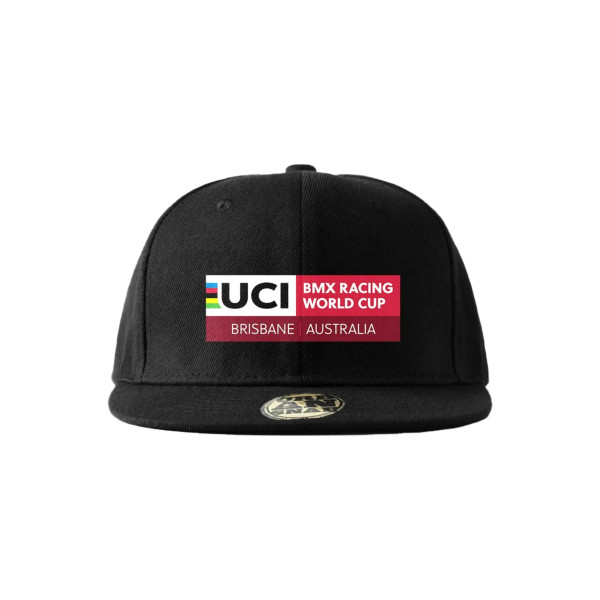 2024 UCI BMX World Cup Brisbane Snap-Back Cap Black