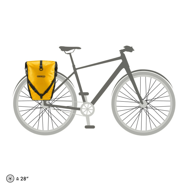 Back-Roller Classic Double Bag Sun Yellow
