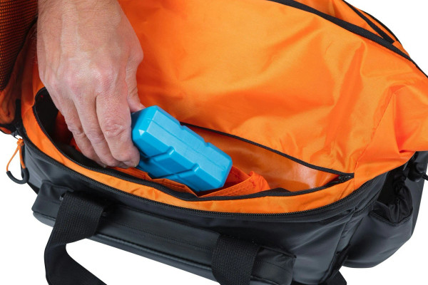 Miles Tarpaulin Trunkbag XL Pro 9-36 Litres Black/Orange