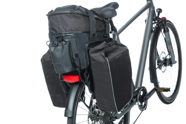 Miles Tarpaulin Trunkbag XL Pro 9-36 Litres Black/Orange