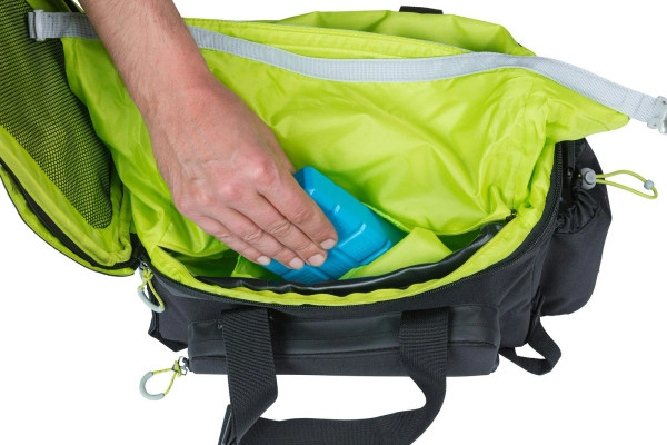 Miles Trunkbag XL Pro 9-36 Litres Black/Lime