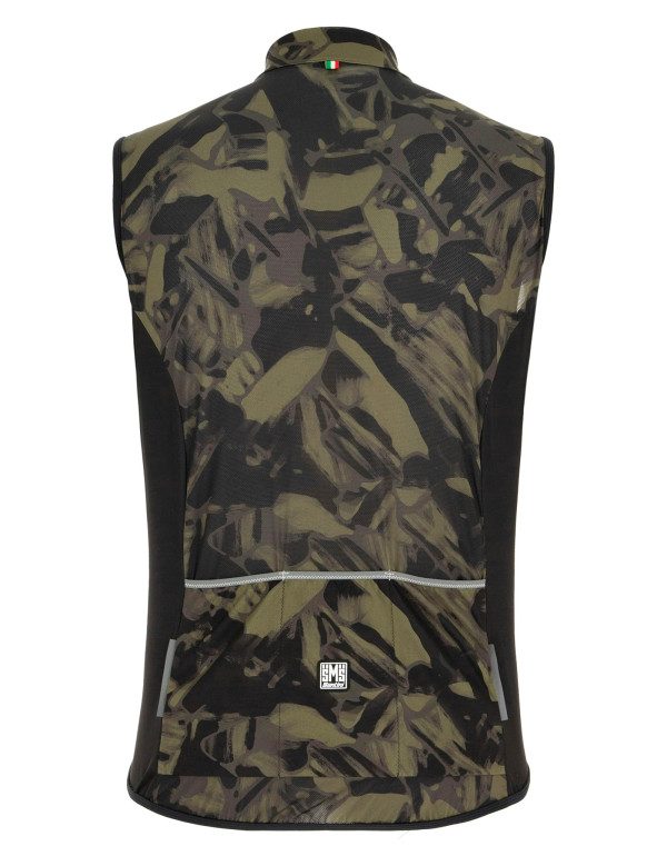 Gravel Windbreaker Vest Camo