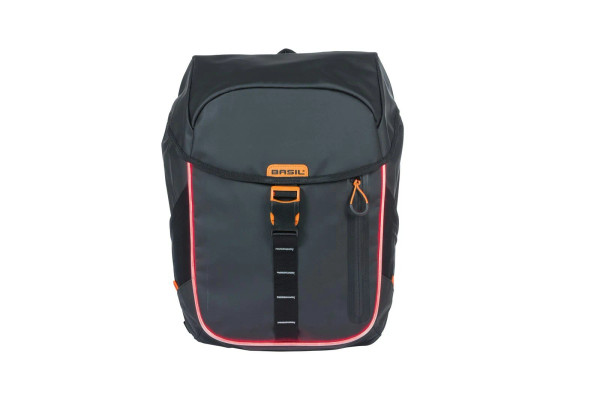Miles Tarpaulin Backpack Black 17L