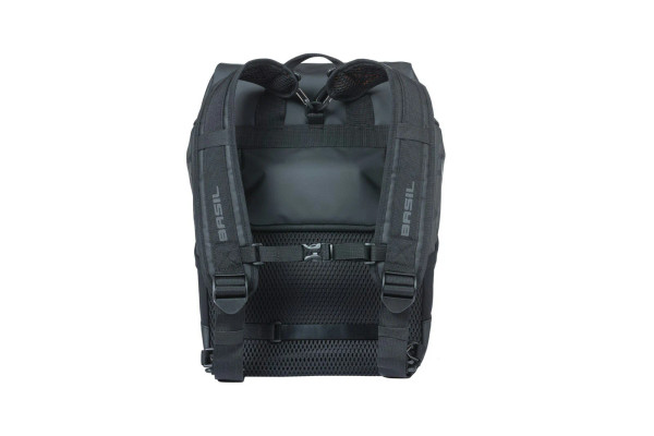 Miles Tarpaulin Backpack Black 17L