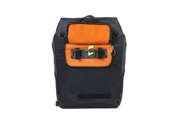 Miles Tarpaulin Backpack Black 17L