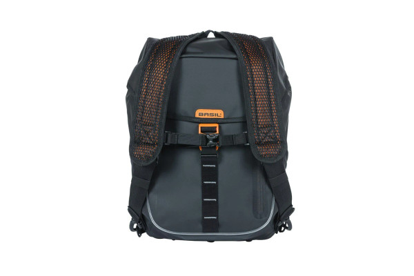 Miles Tarpaulin Backpack Black 17L