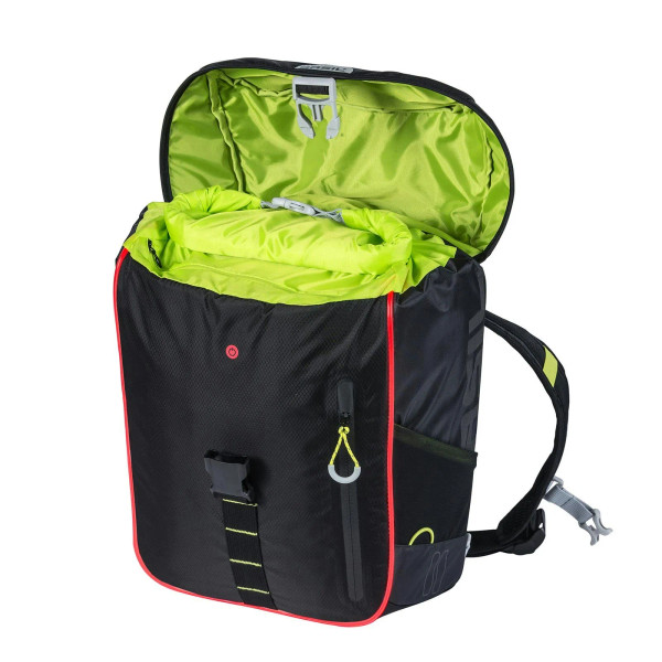 Miles Daypack w/LED 17L Black Lime