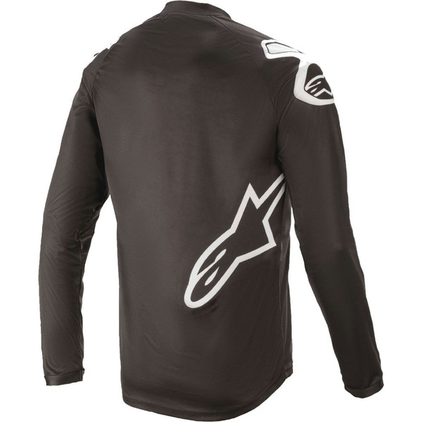 Racer V2 Long Sleeve Jersey Black-White
