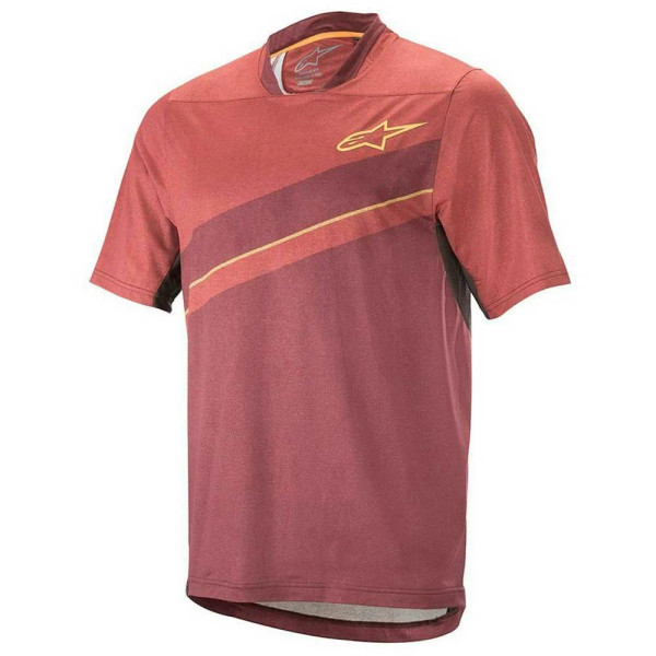 Alps 8.0 Short Sleeve Jersey Burgundy-Maroon