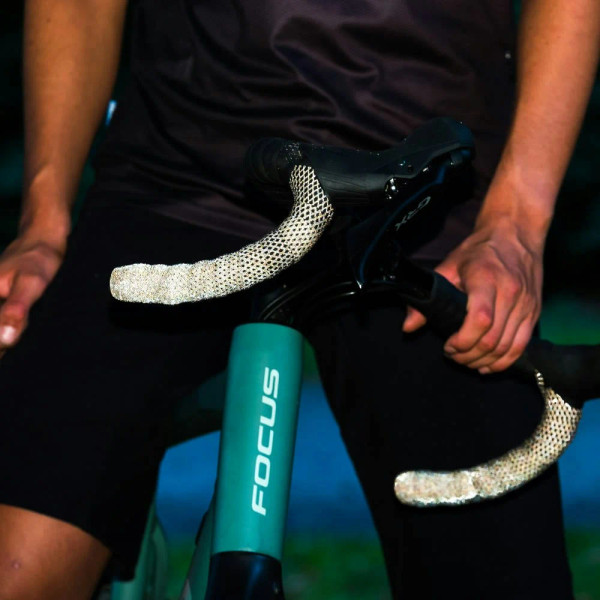 ReflectRibbon Gel Handlebar Tape Black