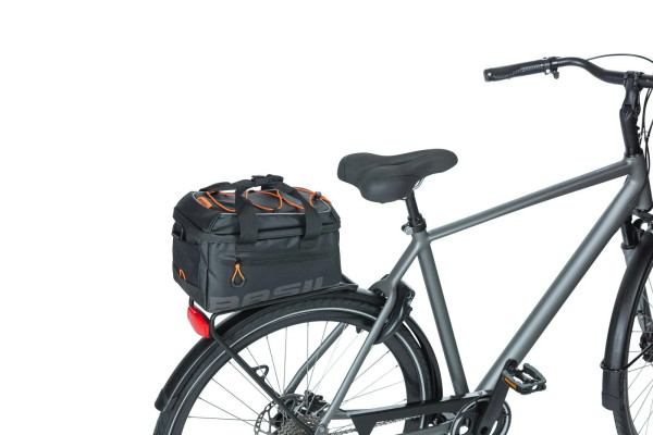 Miles Tarpaulin Trunkbag MIK Black Orange 7L