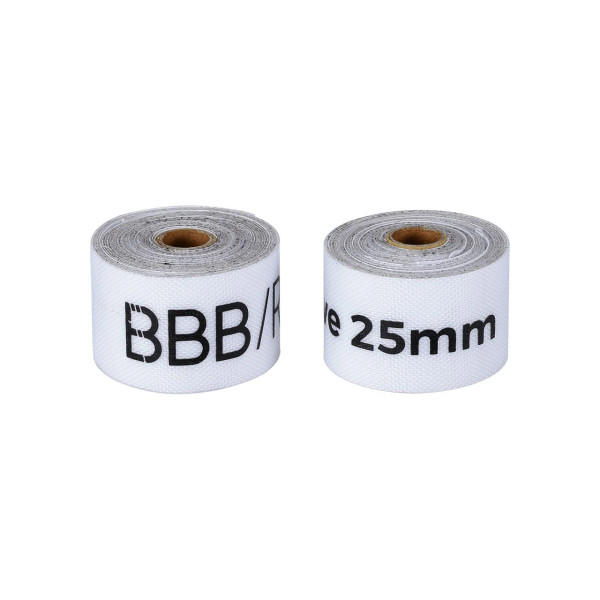 Rimtape Hp Adhesive 25Mm X 200Cm 2Pcs White