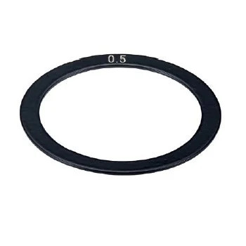 Shimset Spacers 20 Pieces Od30 X Id24 X 0.5mm Blk