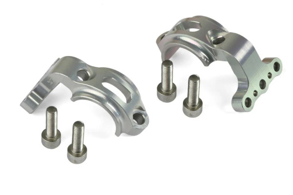 Tech Xt/Saint Shifter Mount Clamp - Pair - Silver