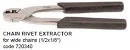 Chain Rivet Pliers Removing Wide Chains 1/2 X 1/8