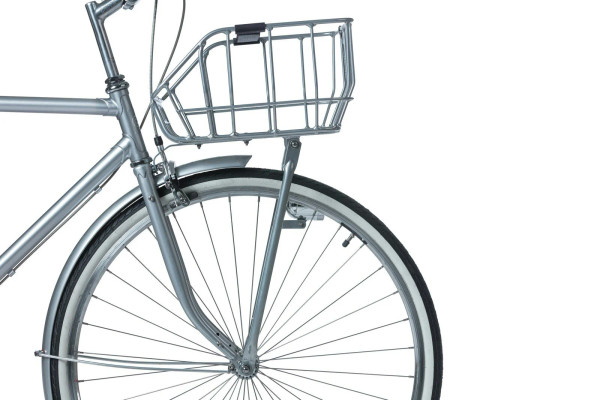 Portland Bicycle Front Basket 25 Litres Chrome