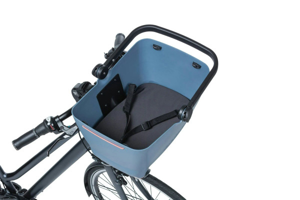 Buddy Pet Front Bike Basket KF Faded Denim 32L