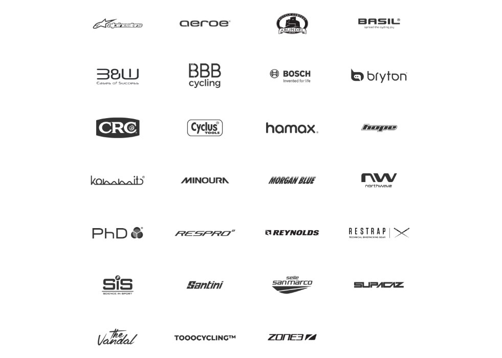 Direct access to the world’s best cycling brands
