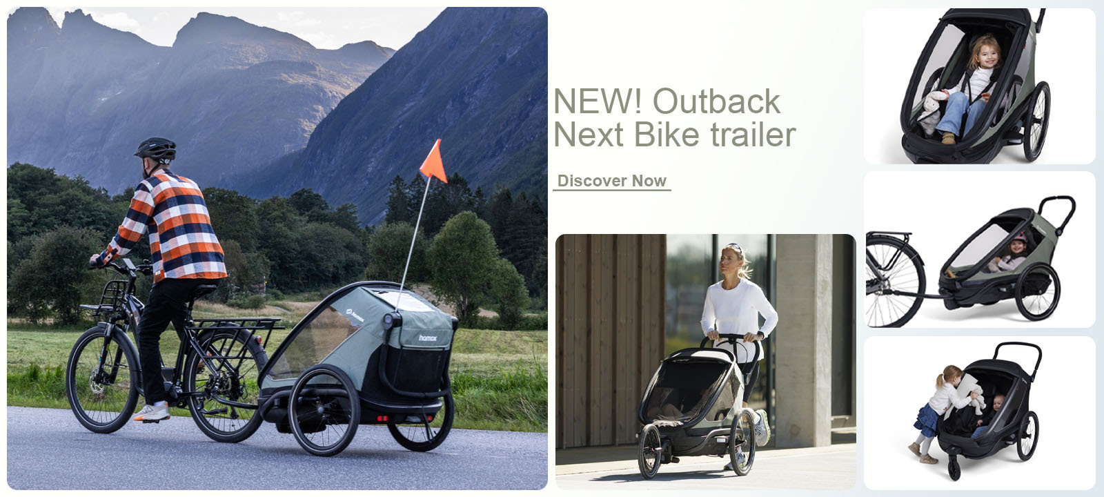 Hamax Outback Next Bike Trailer