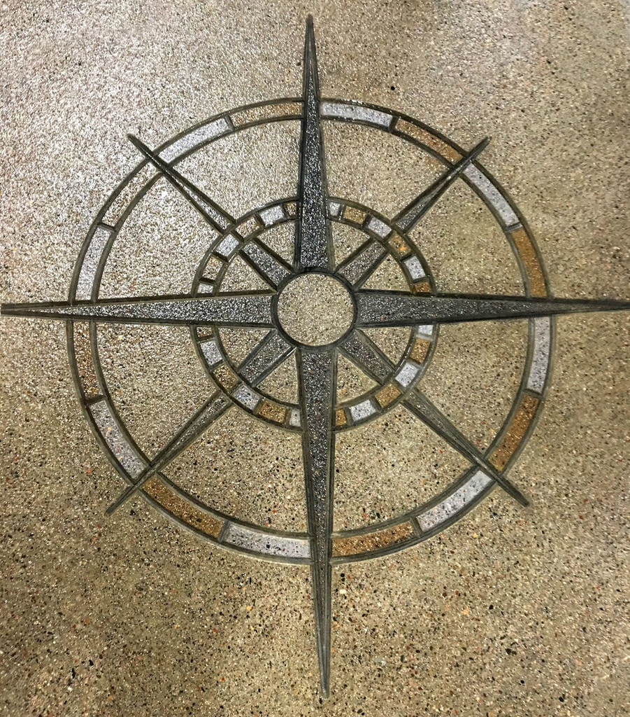 Compass Rose Narrow - Unicon Concrete Specialties